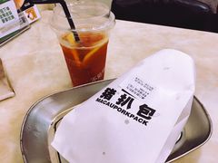 柠檬茶-L猪扒包(天河购书中心店)