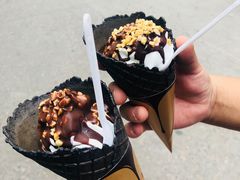 脆皮巧克力花生圆筒-麦当劳(江湾镇店)