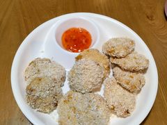金沙墨鱼饼-老板很二(吉大店)