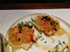 蒜蓉粉蒸扇贝-卯时·龙光雅宴·精致锡帮菜(惠山古镇店)