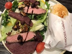 焗咸蛋三明治配澳洲低温牛肉沙拉-THE WOODS 简餐 (国贸商城店)