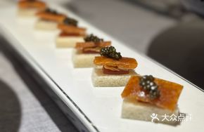 Persimmon Harmony Roast Duck with Caviar