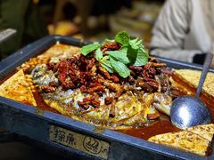 重庆豆花烤鱼-探鱼·鲜青椒爽麻烤鱼(天一广场店)
