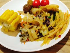-感恩心素食馆(百世广场店)