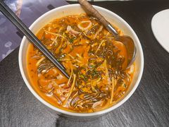 酸萝卜小管烧豆面-锦楼·臻选新杭帮(正大广场店)