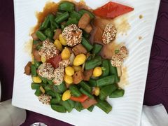 牛肉粒-万柳阁小馆·花园餐厅(龙潭湖店)