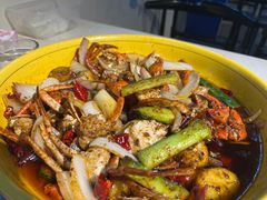 招牌香辣蟹-休记光头香辣蟹干锅店(衣冠庙店)