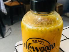 百香果鲜橙汁-innewgogo纽麦轻食(滨北店)