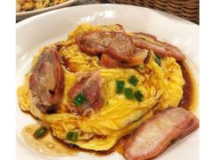 虾仁叉烧双拼滑蛋饭-旺记冰室(九龙中心大厦店)