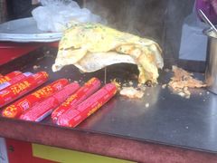-正宗杂粮煎饼香软鸡蛋饼