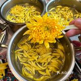 扬州首家！！最nb好吃的菊花火锅。。。