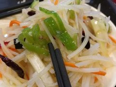 凉拌土豆丝-陕味食族油泼面(工商大学店)