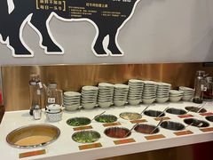 自助调料区-鲜锦记潮汕牛肉火锅(月坛店)