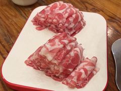 手切草原鲜羊肉-乐宴·老北京铜火锅(八卦岭店)