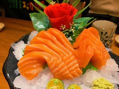 三文鱼刺身-有喜屋·鲜鸡板前烧鸟(徐家汇店)