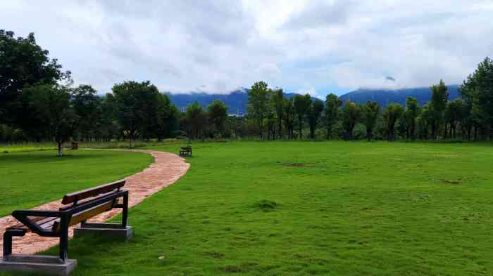 三板溪公园-"重庆江北区又新添一个公园,景区干净整洁,.