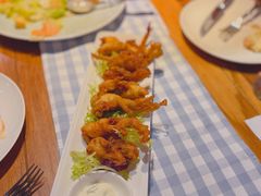 炸黄金软壳蟹沙律-Paulaner·德国帕拉娜自酿啤酒餐厅(海上世界店)