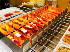 现穿羊肉串-丰茂烤串(六里桥店)