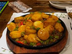 铁板日本豆腐-小俩口烧烤东北菜(双井店)