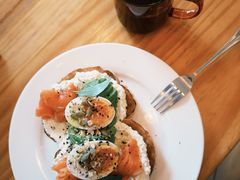 三文鱼牛油果吐司-Egg•Allday Brunch(襄阳北路店)