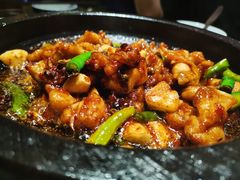 酱爆石锅蛙-绿茶餐厅(松江万达店)