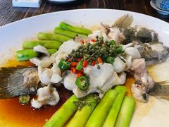 鲜花椒蒸桂花鲈-猪肉婆私房菜(容桂总店)