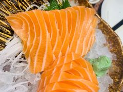 三文鱼刺身-林妈妈村·日式料理(宝山万达店)