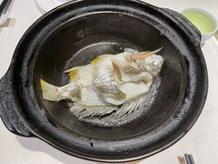 油盐焗海立鱼-百味馆·粤菜·湛江菜(后海花园店)