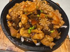 铁板八珍脆皮豆腐-百饺园·天津菜(平山道总店)