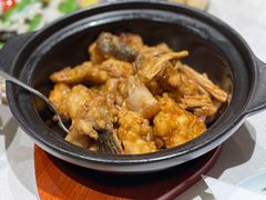 姜葱鱼头煲-誉八仙酒楼(静安大悦城店)