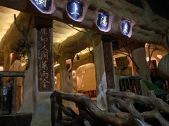 -天门沟九州驿站树上汤泉