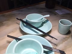 餐具摆设-绿茶餐厅(广州天河城店)