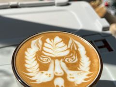 老虎拿铁-喜柿咖啡SeeS coffee