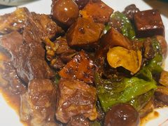 高丽椒炖牛肉-长寿参鸡汤(朝韩风情街店)