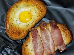 太阳蛋培根烤吐司-星巴克(深圳石岩星城店)