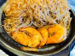 黑椒粉丝鲜虾煲-日昌餐馆(亦庄店)