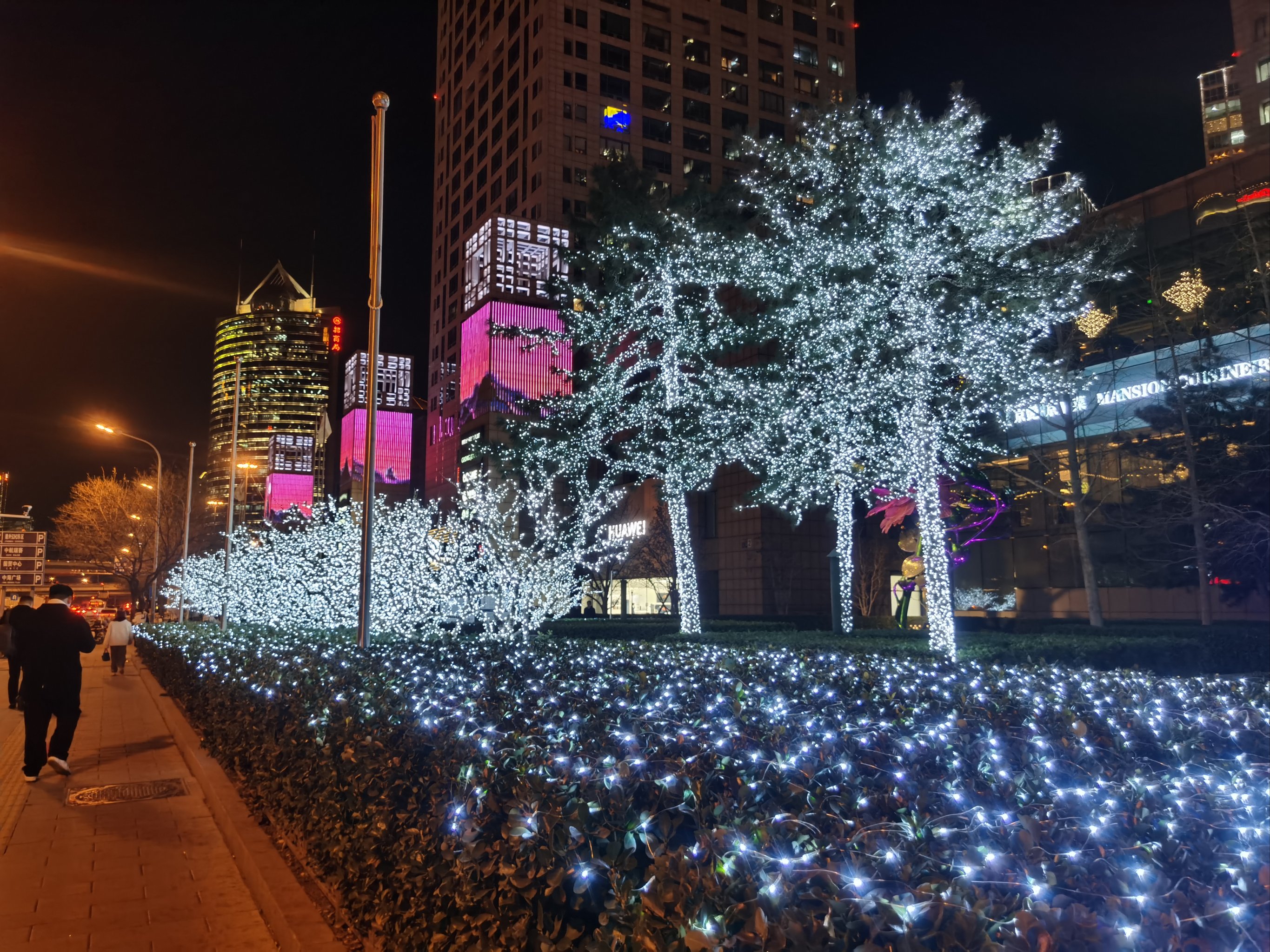 冬天夜景图片大全图片