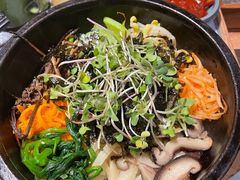 石锅拌饭-草家酱蟹炭火烤肉店(珲春南路一店)