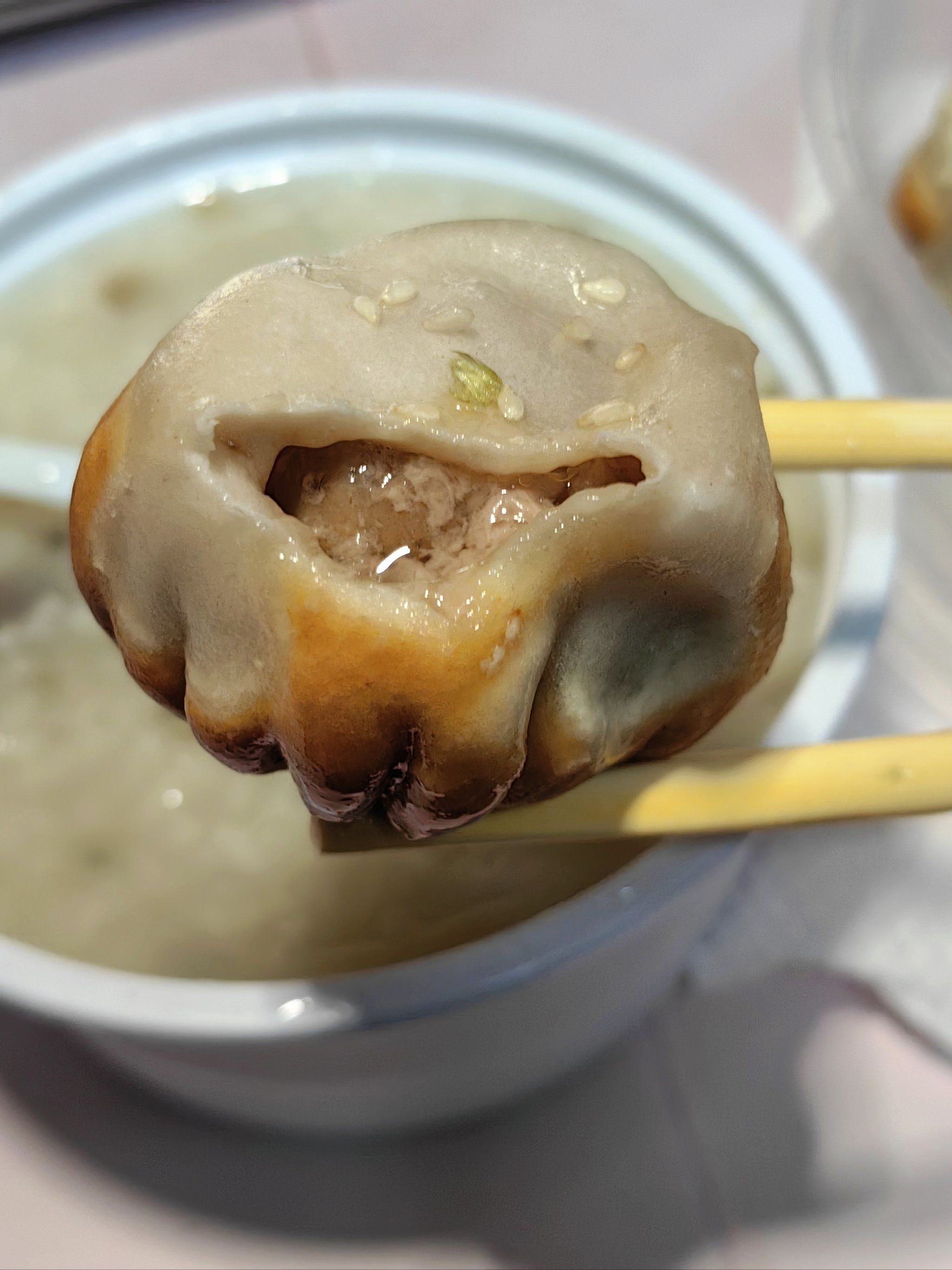 鲜肉生煎包 一口爆汁