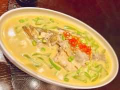 丝瓜毛豆白烧江鳜鱼-镇江苏宁万豪酒店-苏筵中餐厅