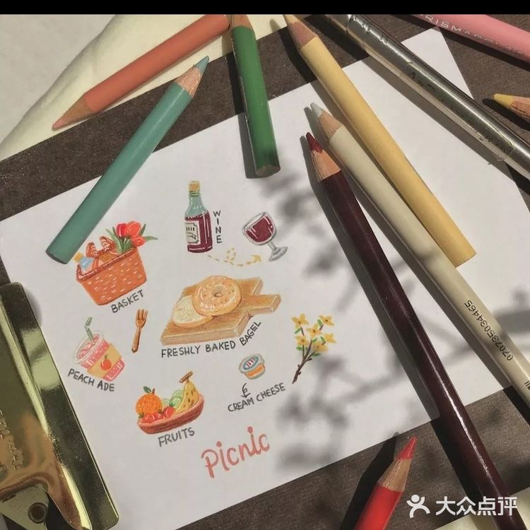 小清新的铅笔画，看一眼就爱上~