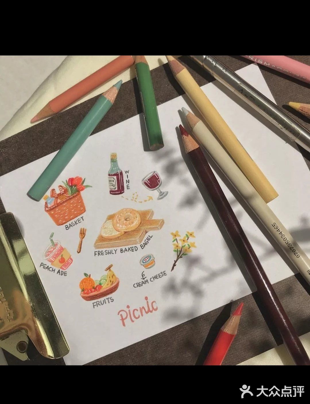 小清新的铅笔画，看一眼就爱上~