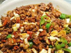 生炒芦花鸡配面-鸭王烤鸭店(三里河店)