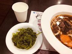 凉拌裙带菜-康师傅私房牛肉面(北京南站店)