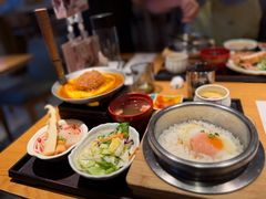 吉列汉堡肉扣蛋定食-味太助·银饭食堂(中华城店)