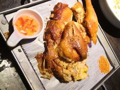 绿茶葱香烤鸡-绿茶餐厅(乐峰广场店)