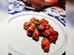 雪花糖醋里脊-绿茶餐厅(布吉万象汇店)