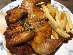 烤鸡配薯条-周沫西餐(漫广场店)