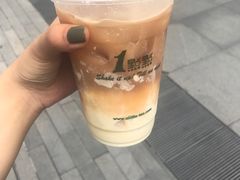 冰淇淋红茶-1点点(银座和谐广场店)