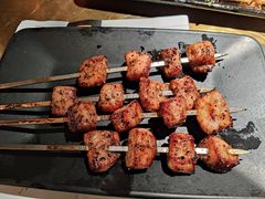 烤猪颈肉-烤匠麻辣烤鱼(环球中心店)